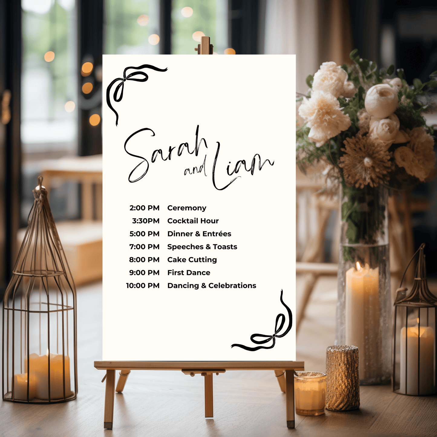 Order Of The Day Ceremony Sign