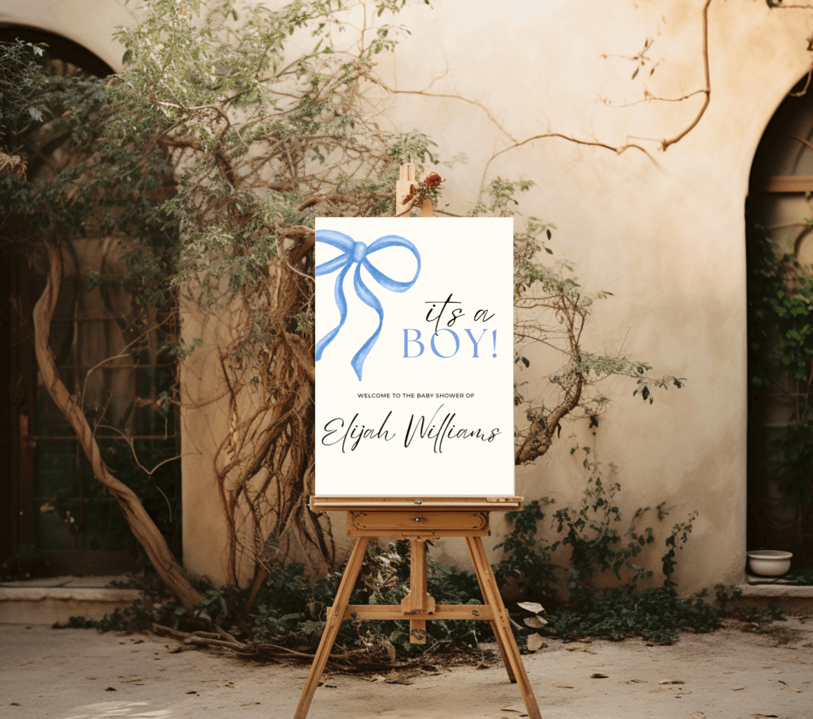 Baby Shower Sign | Boy | Foamex | Size A2