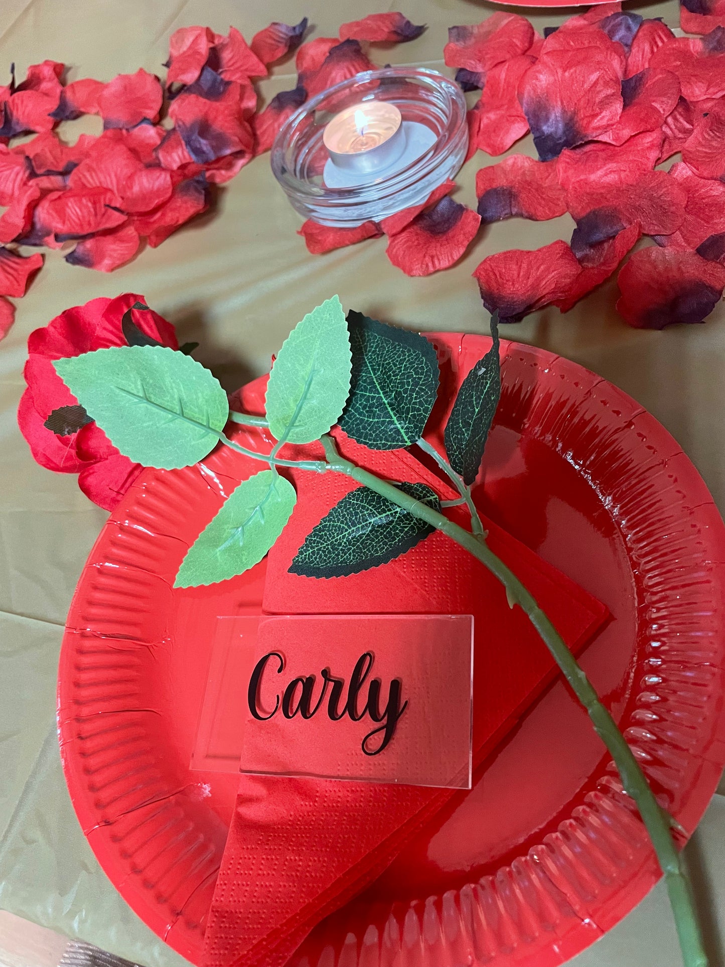 Luxury Acrylic Place Name