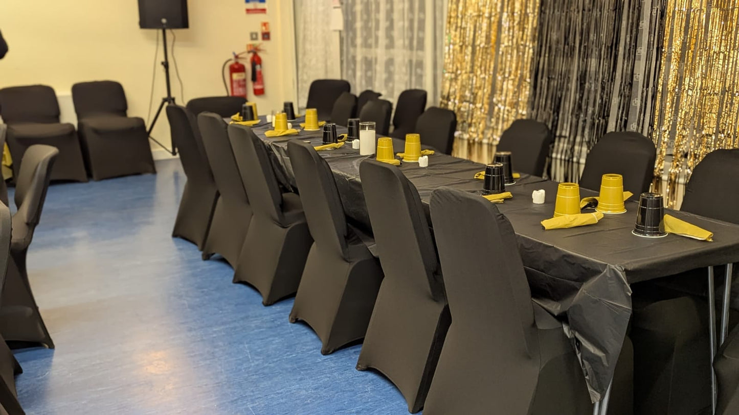 Black Chair Covers